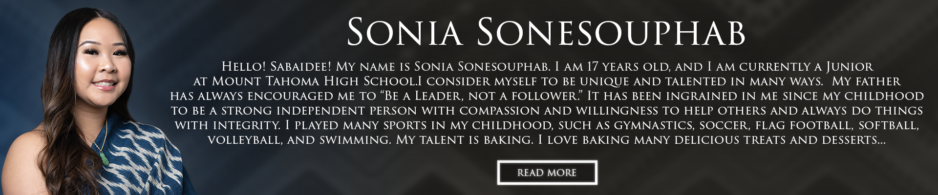 Sonia Bio Snippet